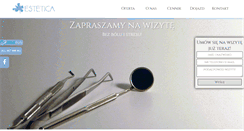 Desktop Screenshot of esteticagabinet.pl